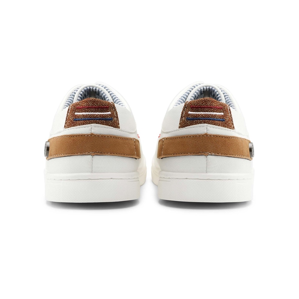Men's Modern Casual Fashion Sneakers - WHITE - 5